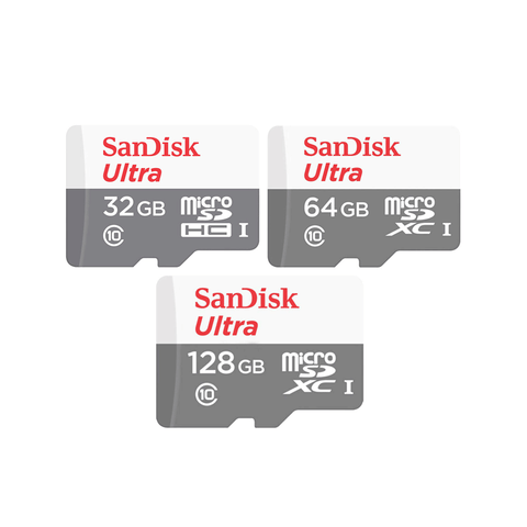 SanDisk Ultra Micro SDXC Class 10 UHS-I Memory Card SDSQUNR (Speed up to 100MBs)