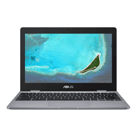 ASUS 11.6" Chromebook CX22NA Intel Celeron 4GB Memory 32GB eMMC Flash Memory - Grey with free HP M280 mouse - GameXtremePH