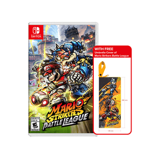 Mario Strikers Battle League - Nintendo Switch [Asian] with Freebie Mario Striker Umbrealla Mario Strikers Battle League - Nintendo Switch [Asian] with Freebie Mario Striker Umbrealla Pocket