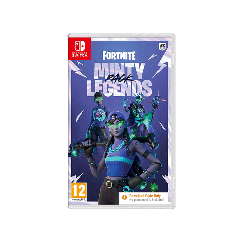  Epic Games, Fortnite Minty Legends Pack - (Nintendo Switch) (NO  PHYSICAL GAME or CARTRIDGE INCLUDED IN BOX)(ONLY INCLUDES DOWNLOAD CODE IN  BOX) : Video Games