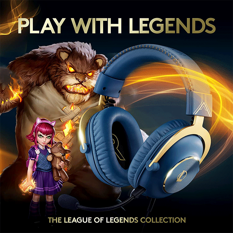 Logitech G Pro X Headset Leage Of Legends Edition - GameXtremePH
