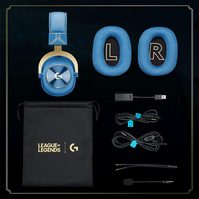 Logitech G Pro X Headset Leage Of Legends Edition - GameXtremePH