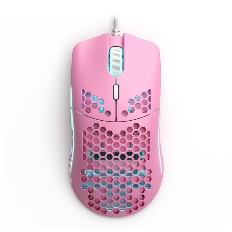 Glorious PC RGB Gaming Mouse Model O Ascended Cord V2 [Pink]