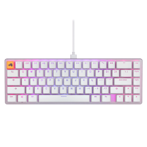 Glorious GMMK 2 Keyboard 65% Pre Built White [White]
