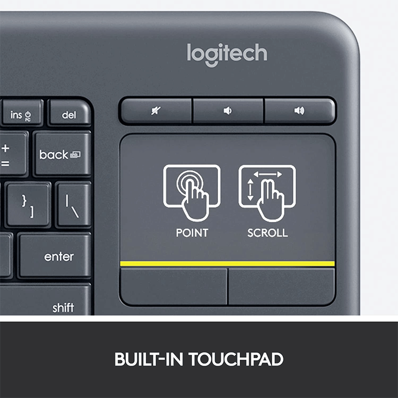 Logitech K400 Plus Wireless Touch Keyboard - GameXtremePH