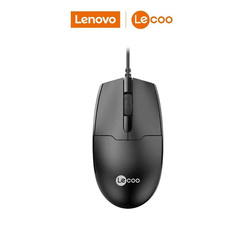 Lecoo By Lenovo Wired Mouse Black [MS101] - GameXtremePH