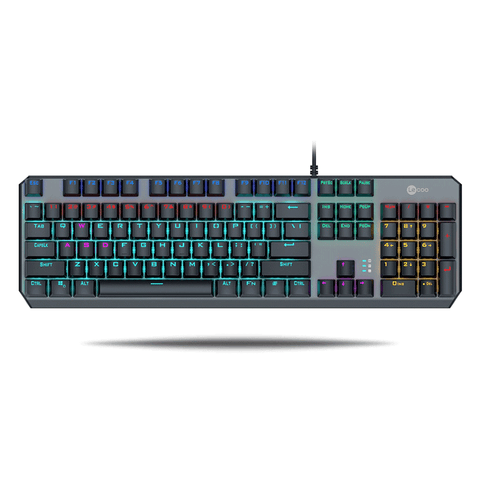 Lecoo by Lenovo GK301 Mechanical Keyboard Gaming Blue Switch - LED RGB - GameXtremePH