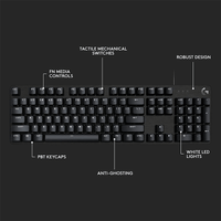 Logitech G413 SE Mechanical Gaming Keyboard [Tactical Mechanical Switches]