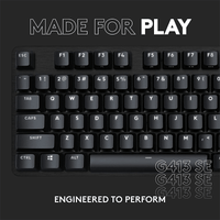 Logitech G413 SE Mechanical Gaming Keyboard [Tactical Mechanical Switches]