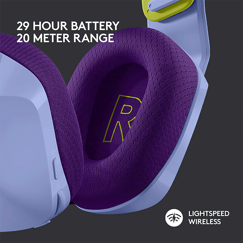 Logitech G733 Lightspeed Wireless RGB Gaming Headset [Lilac] - GameXtremePH