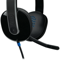 Logitech H540 Wired USB Headset Black - GameXtremePH