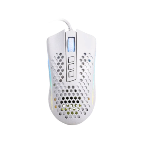 Redragon gaming Mouse M808 RGB Storm Lightweight White - GameXtremePH