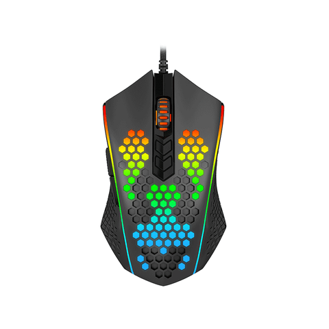 Redragon MEMEANLION HONEYCOMB RGB Wired  Gaming Mouse (M809-K) - GameXtremePH