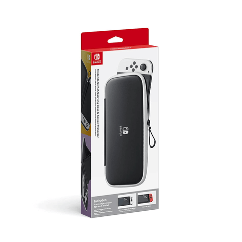 NS OLED Carrying Case & Screen Protector - GameXtremePH