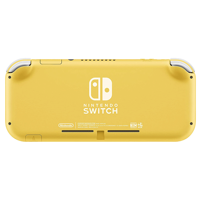 Nintendo Switch Console Lite Yellow back