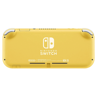 Nintendo Switch Console Lite Yellow back