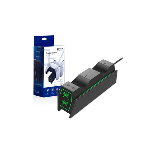 OTVO PS5 Charging Station for PS5 Controller (Black) (IV-P5243) - GameXtremePH