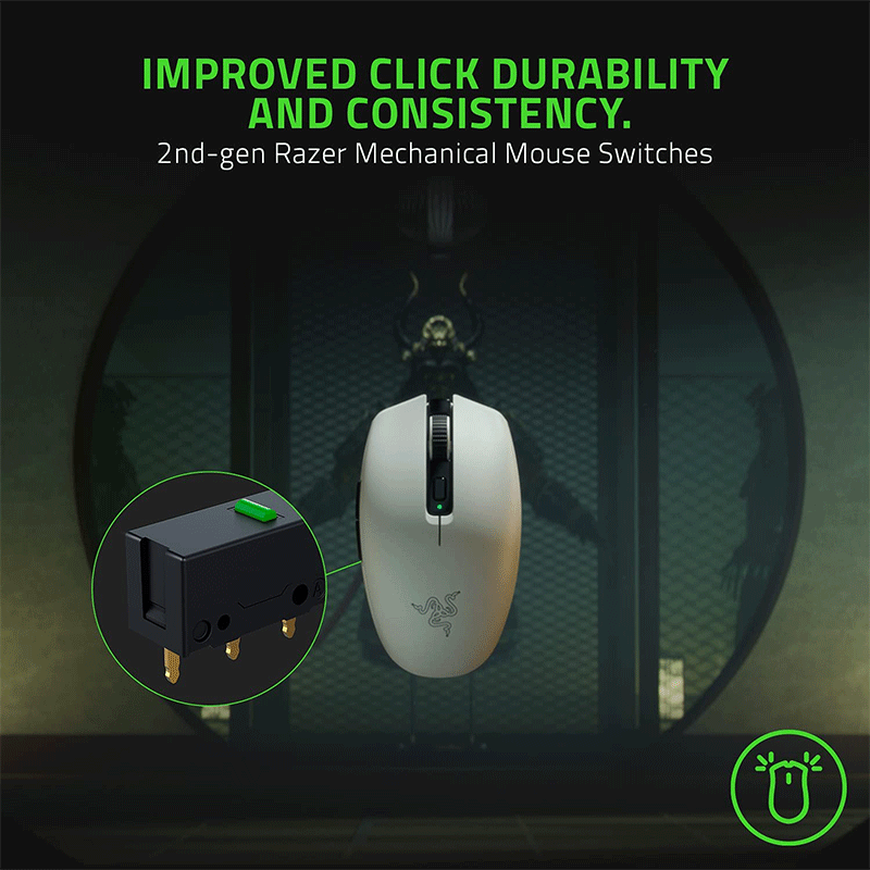 Razer Orochi V2 Wireless Gaming Mouse White Edition - GameXtremePH