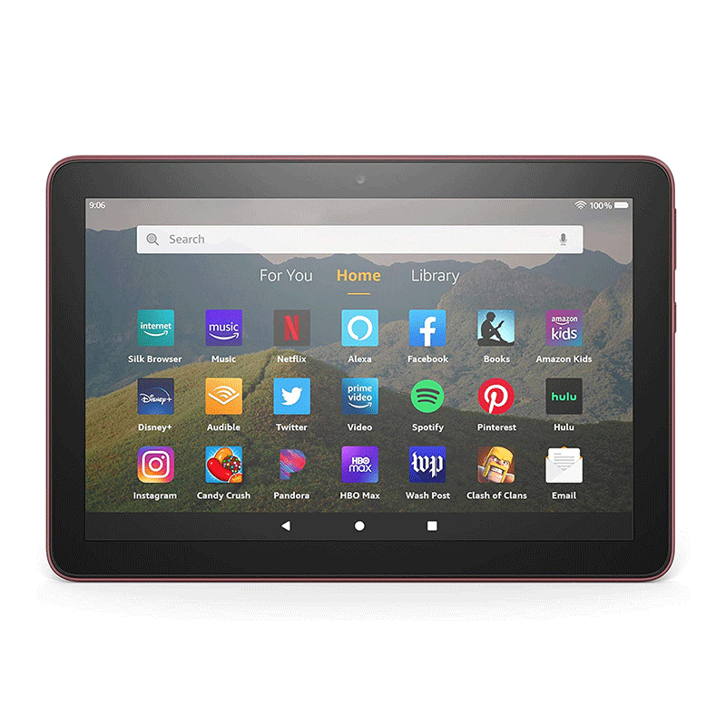 Amazon Fire HD 8 Tablet with Alexa, 8" HD Display, 32GB 10th Generation for Portable Entertainment - GameXtremePH