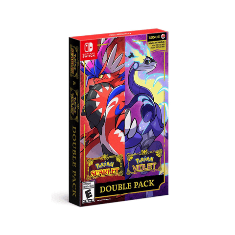 Pokemon Scarlet & Pokemon Violet Double Pack - Nintendo Switch [ASI]