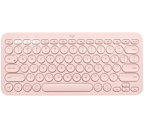Logitech K380 Multi-Device Bluetooth Keyboard [Rose] - GameXtremePH