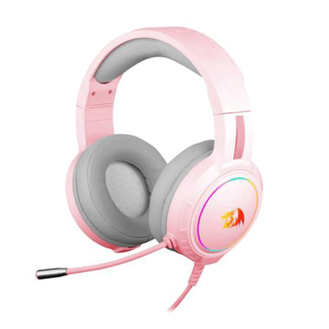 Redragon Mento RGB Stereo Wired Gaming Headset (Pink) (H270-P) - GameXtremePH
