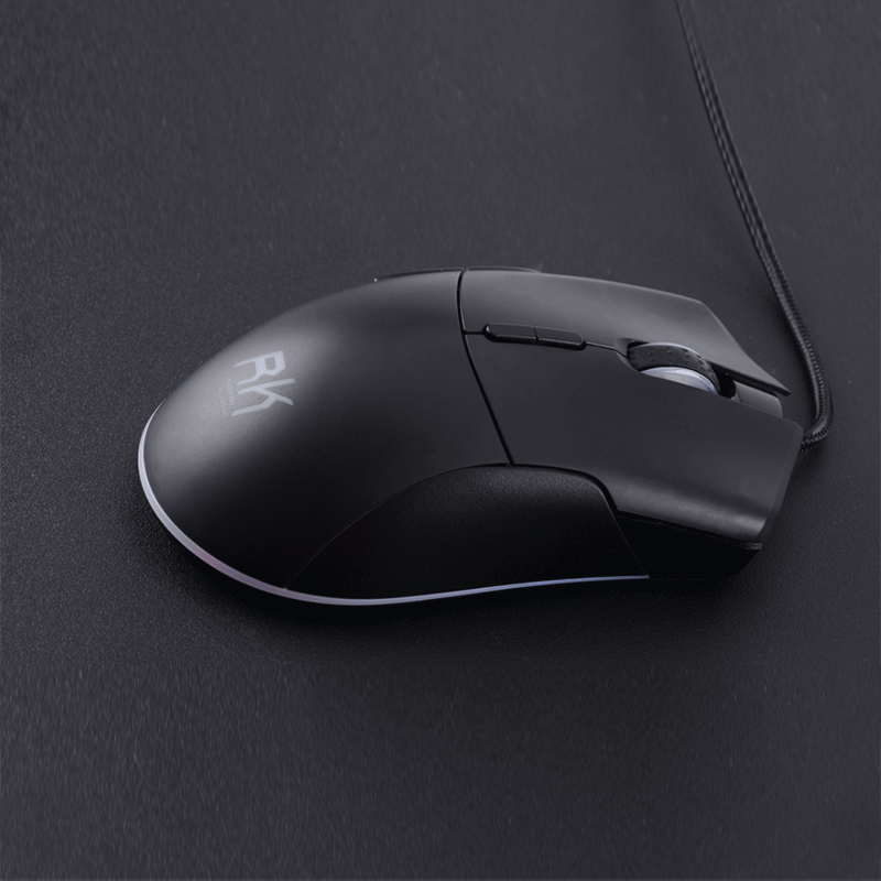 Royal Kludge Rk168 RGB Gaming Mouse (Black) - GameXtremePH