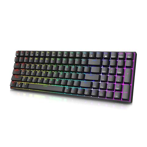 RK Royal Kludge RK100 Tri-Mode RGB Mechanical Keyboard Hotswappable - GameXtremePH