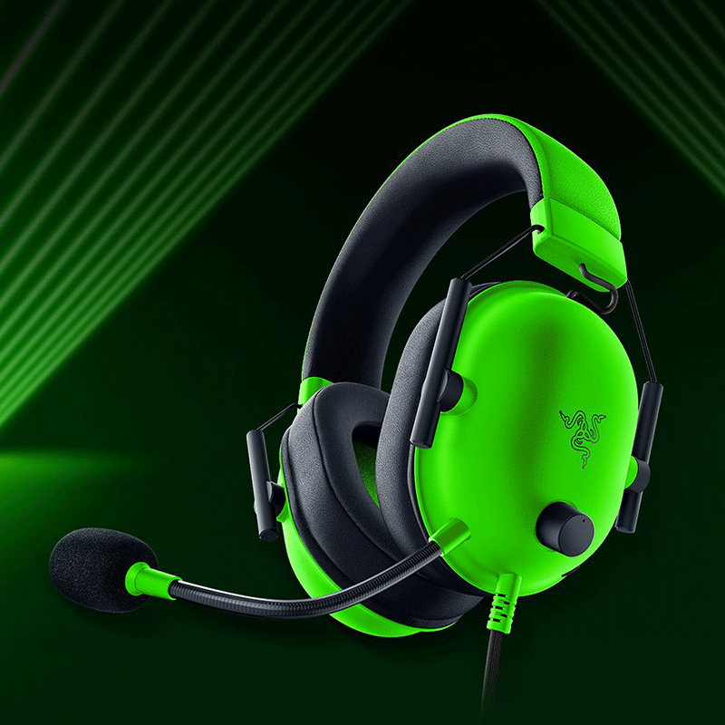 Razer BlackShark V2 X Multi-Platform Wired ESports Headset [Green] - GameXtremePH