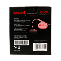 Redragon Hoder Gaming Mouse Cable Management (Pink) (MA301P) - GameXtremePH