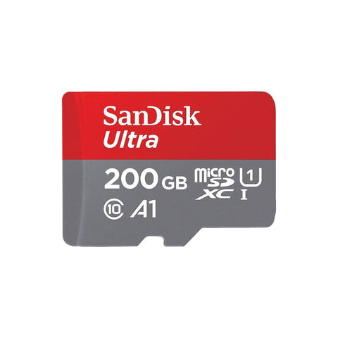 SanDisk Ultra SDSQUAR 200GB A1 Micro SDXC Card (Speed up to 100MB/s) - GameXtremePH