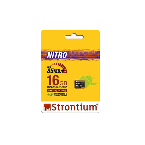 Strontium Nitro 16GB Micro SDHC Card - SRN16TFU1QR - GameXtremePH