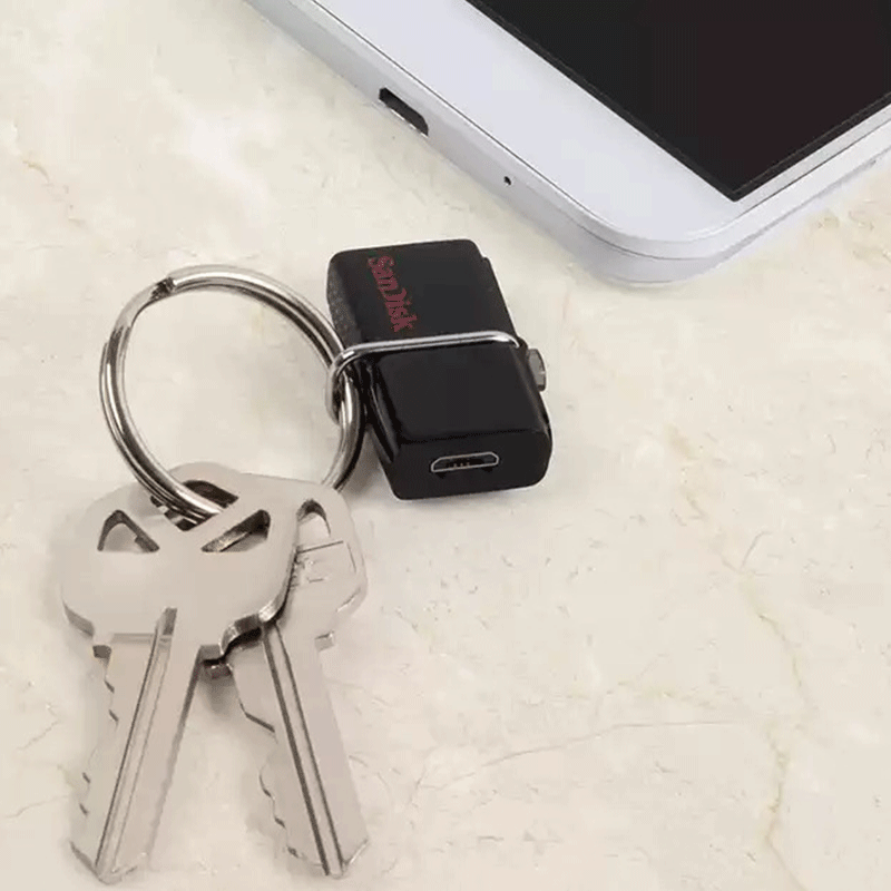 SanDisk Ultra SDDD2 16GB/32GB/64GB OTG / Dual USB Drive Black