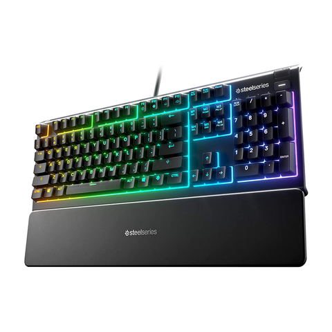 SteelSeries Apex 3 RGB Gaming Keyboard  PC/Mac/PS4/PS5/XB1/XBS [64795] - GameXtremePH