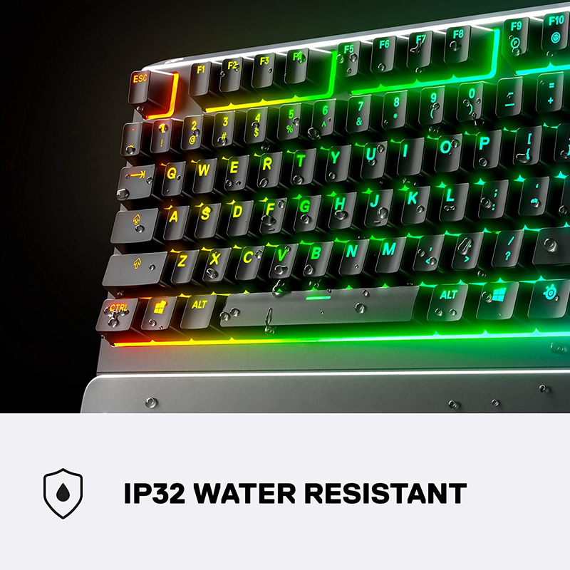 SteelSeries Apex 3 RGB Gaming Keyboard  PC/Mac/PS4/PS5/XB1/XBS [64795] - GameXtremePH