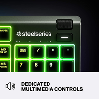 SteelSeries Apex 3 RGB Gaming Keyboard  PC/Mac/PS4/PS5/XB1/XBS [64795] - GameXtremePH