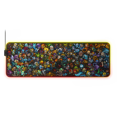 SteelSeries QCK Prism Dota 2 Limited Ed Cloth RGB Gaming Mousepad XL [MSEP63798] - GameXtremePH
