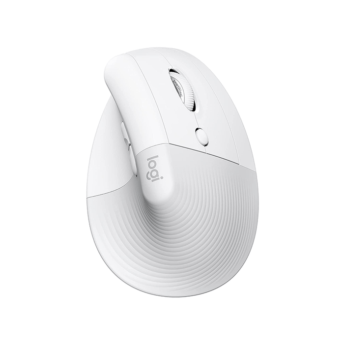 Logitech Lift Vertical Ergonomic Mouse White
