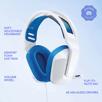 Logitech G335 Wired Gaming Headset [White] - GameXtremePH