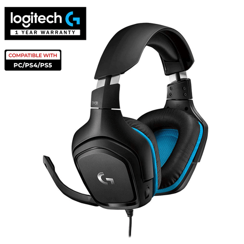 Logitech G431 7.1 Surround Sound Gaming Headset for PC/PS4/PS5 - GameXtremePH