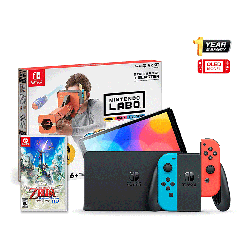Nintendo Switch oled +2games accessories