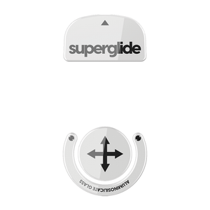 Pulsar Super Glide Glass Skates For Logitech G Pro X Superlight [WHITE]