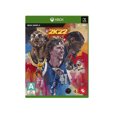 NBA 2K22 75th Anniversary - Xbox Series X [Asian] - GameXtremePH