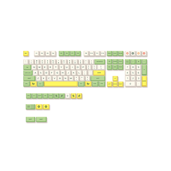 Royal Kludge XDA-19 PBT Keycaps 124 keys - GameXtremePH