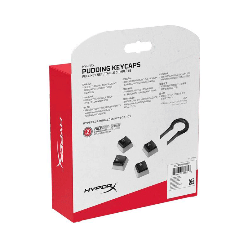 HyperX Pudding Keycaps Double Shot PBT - GameXtremePH