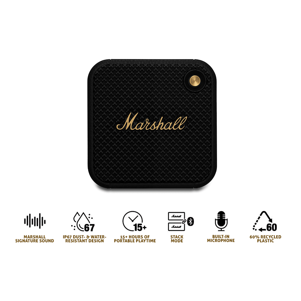 Marshall Willen Portable Bluetooth Speaker