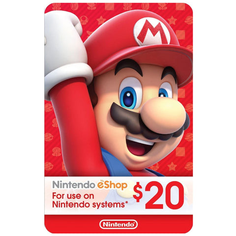 Nintendo E-Shop Digital Code $20 - GameXtremePH