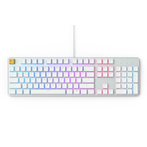 Glorious GMMK White ice Ed Full Size Keyboard - GameXtremePH