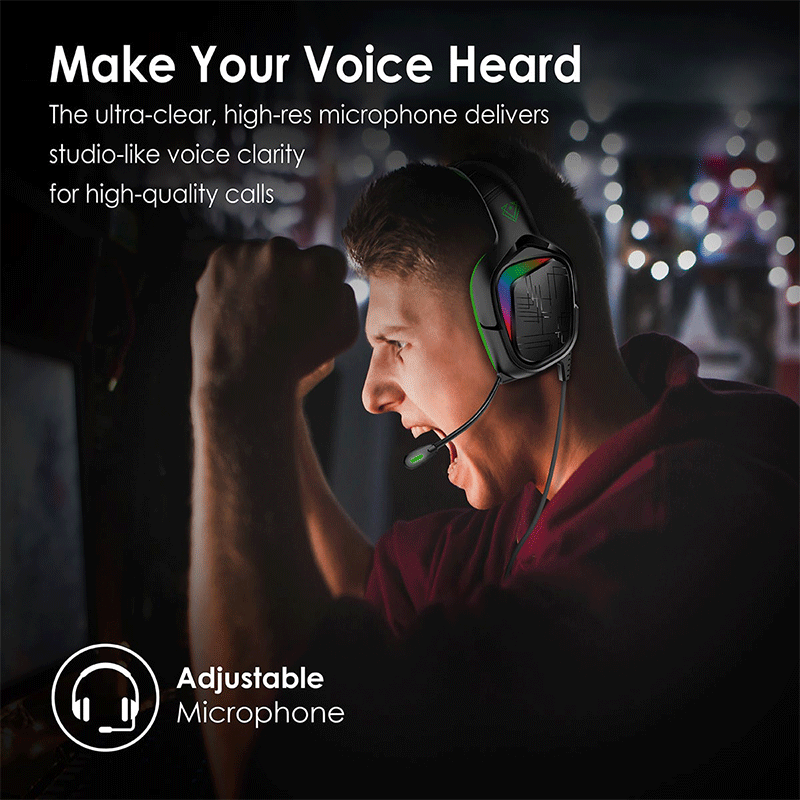 Vertux Miami High Performance 7.1 Stereo Sound Pro Gaming Headset - GameXtremePH