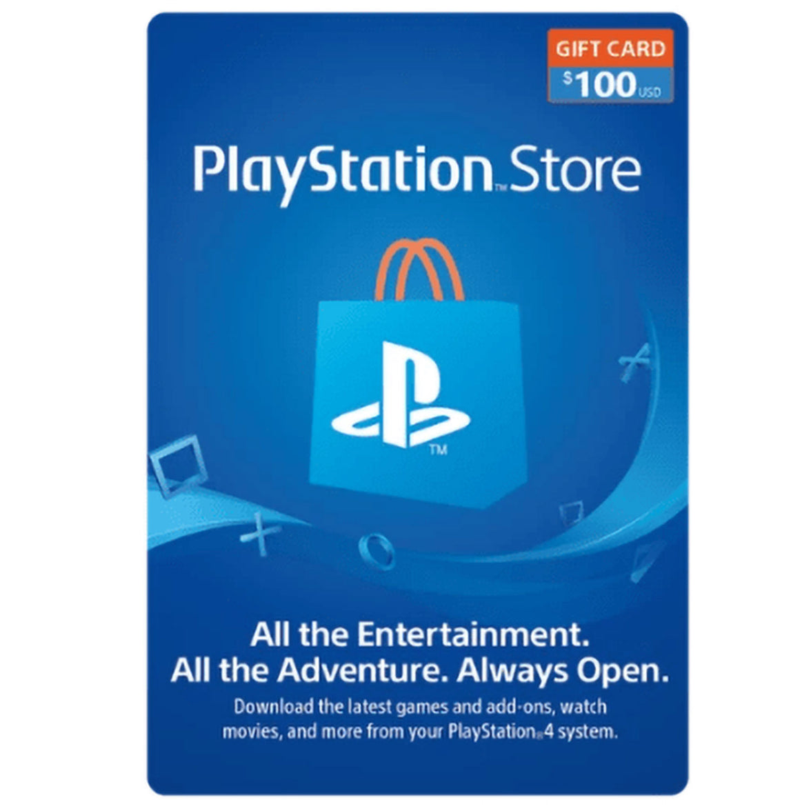 Playstation Network Cards US $100 - GameXtremePH
